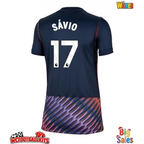 Tottenham Hotspur Savio #17 Replica Away Stadium Shirt for Women 2026-27 Short Sleeve